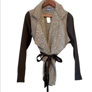 Simply Vera Black and Gray Jacket